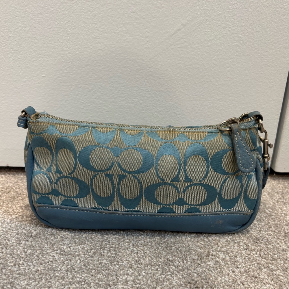 Coach Blue Demi Mini Bag